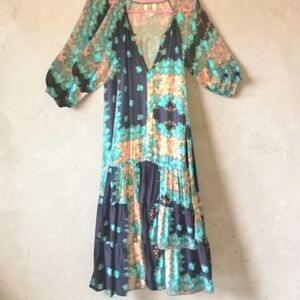 Figue Johanna Maxi Boho Dress Large